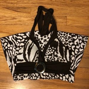 Animal Print Halter top